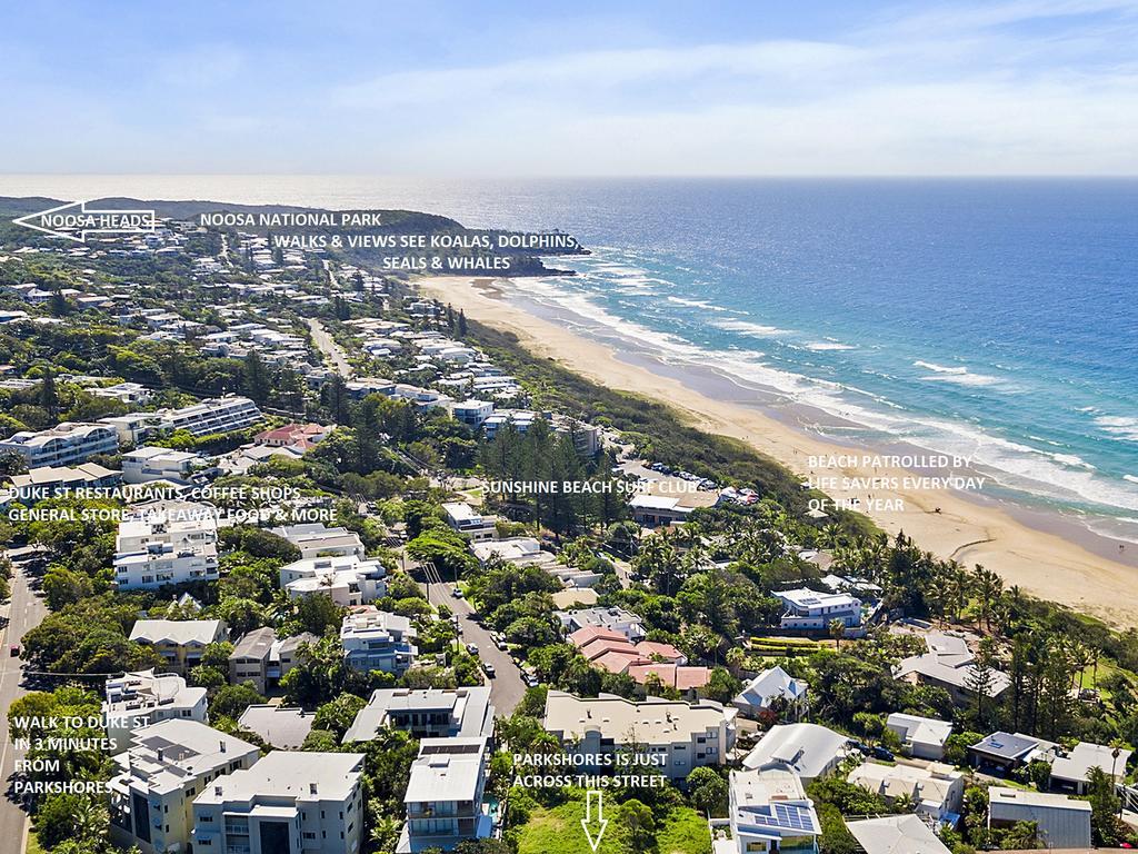 Parkshores Sunshine Beach Noosa Holiday Apartments Exterior foto